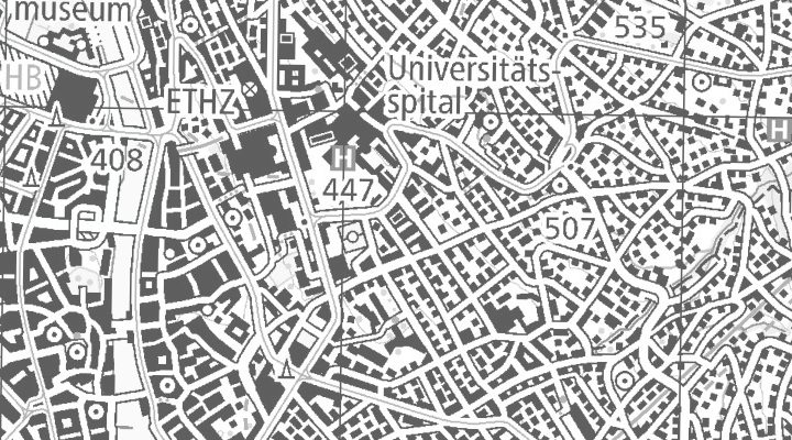 Kartenausschnitt: Plattenstrasse 11, 8032 Zürich
