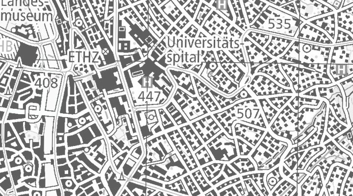 Kartenausschnitt: Gloriastrasse 16, 8006 Zürich