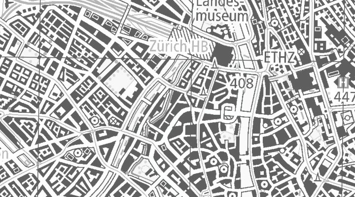 Kartenausschnitt: Löwenstrasse 35, 8001 Zürich