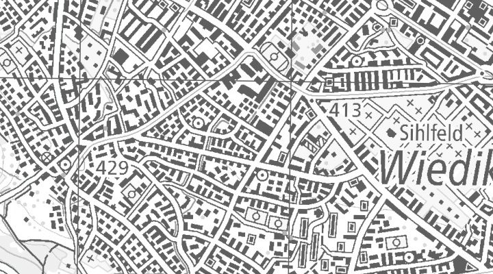 Kartenausschnitt: Mühlezelgstrasse 15, 8047 Zürich