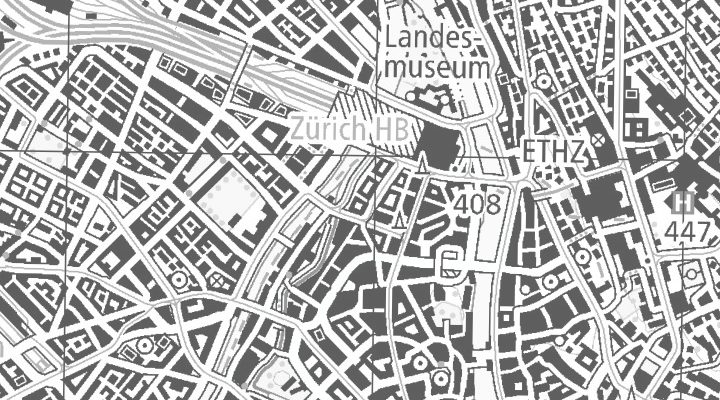 Kartenausschnitt: Schweizergasse 21, 8001 Zürich
