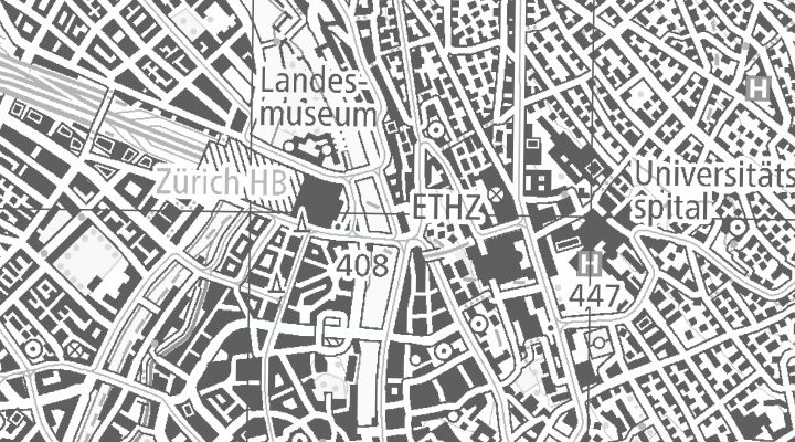Kartenausschnitt: Neumuhlequai 42, 8001 Zürich