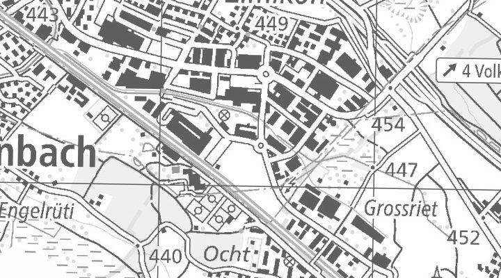 Kartenausschnitt: Erlenwiesenstrasse 2, 8604 Volketswil