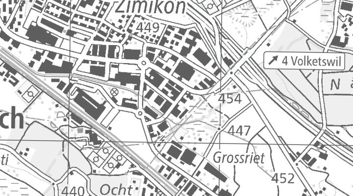 Kartenausschnitt: Hölzliwisenstrasse 2a, 8604 Volketswil