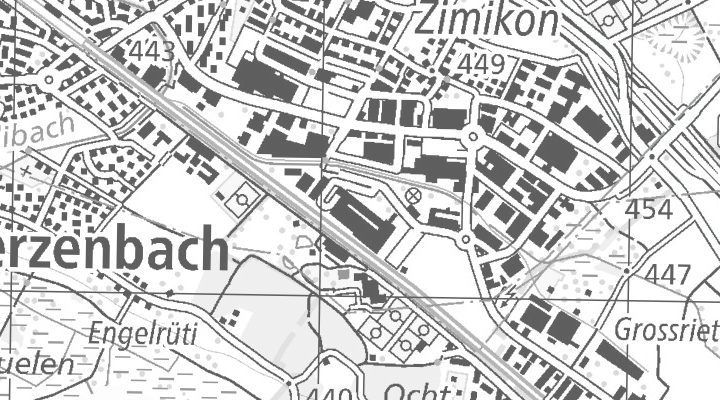 Kartenausschnitt: Erlenwiesenstrasse 9, 8604 Volketswil