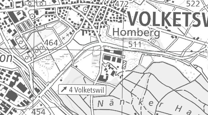 Kartenausschnitt: Hardstrasse 21, 8604 Volketswil