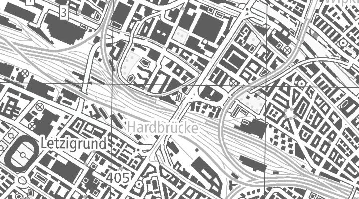 Kartenausschnitt: Maagplatz 5, 8005 Zürich