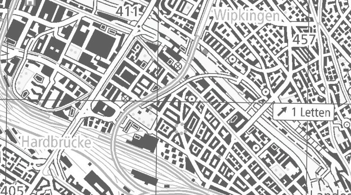 Kartenausschnitt: Heinrichstrasse 147, 8005 Zürich