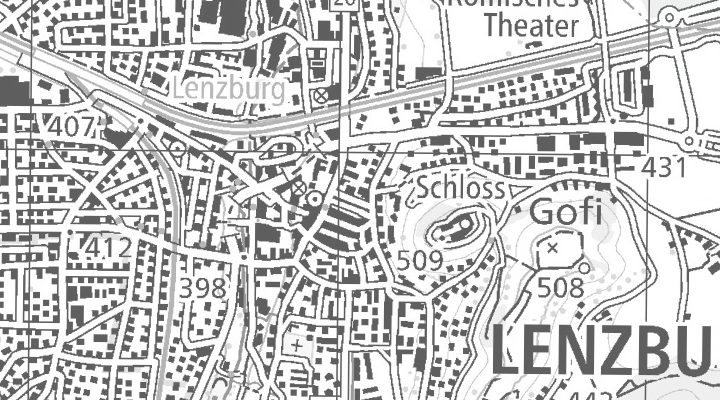 Kartenausschnitt: Kronenplatz 20, 5600 Lenzburg