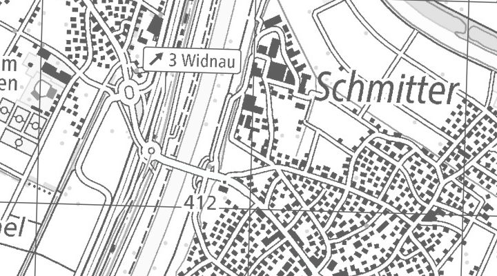 Kartenausschnitt: Falbenstrasse 1a, 9444 Diepoldsau