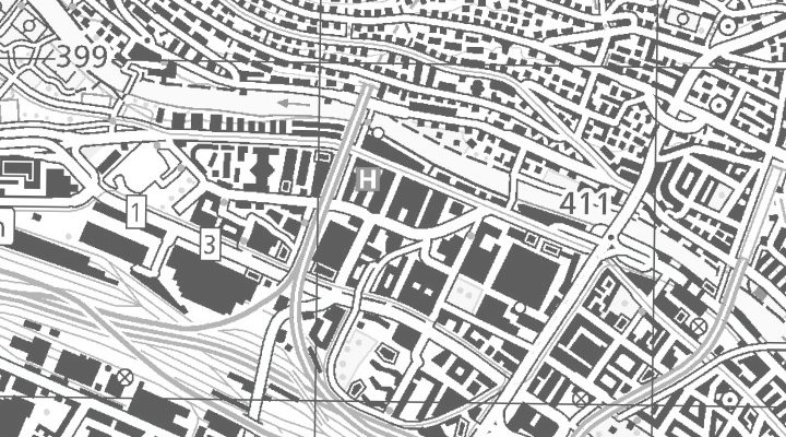 Kartenausschnitt: Förrlibuckstrasse 66, 8005 Zürich