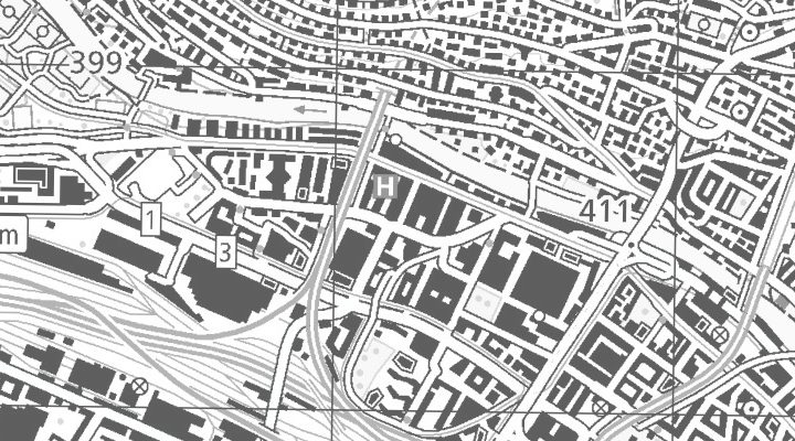 Kartenausschnitt: Förrlibuckstrasse 70, 8005 Zürich