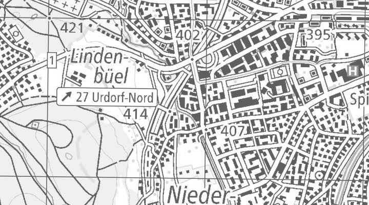 Kartenausschnitt: Grossmattstrasse 9, 8902 Urdorf