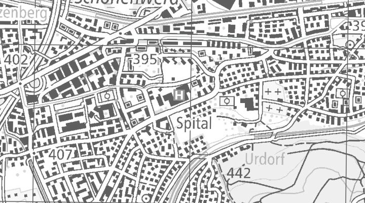 Kartenausschnitt: Urdorferstrasse 100, 8952 Schlieren