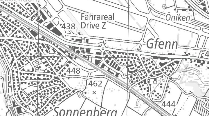Kartenausschnitt: Im Schossacher 9, 8600 Dübendorf