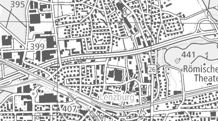 Kartenausschnitt: 41 Ringstrasse Nord, 5600 Lenzburg