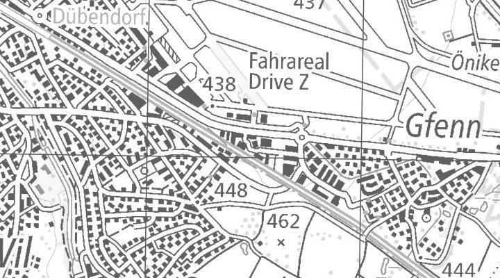 Kartenausschnitt: Im Schörli 28, 8600 Dübendorf