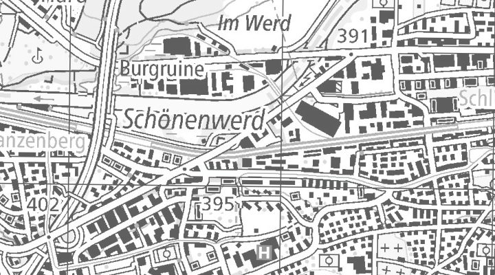Kartenausschnitt: Bernstrasse 89, 8953 Dietikon