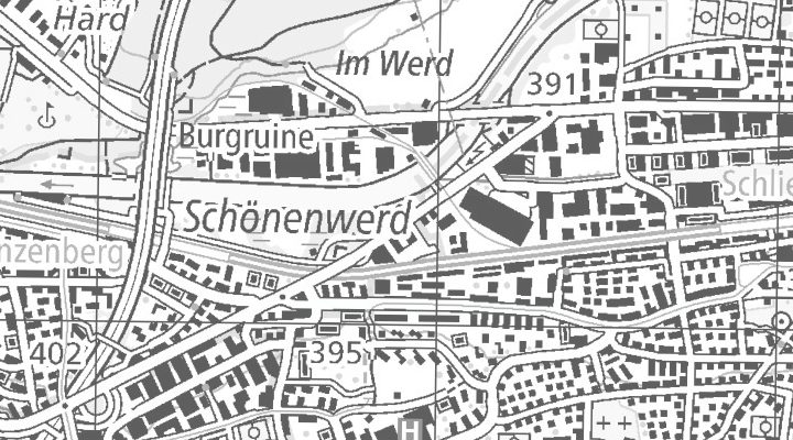 Kartenausschnitt: Bernstrasse 86, 8953 Dietikon