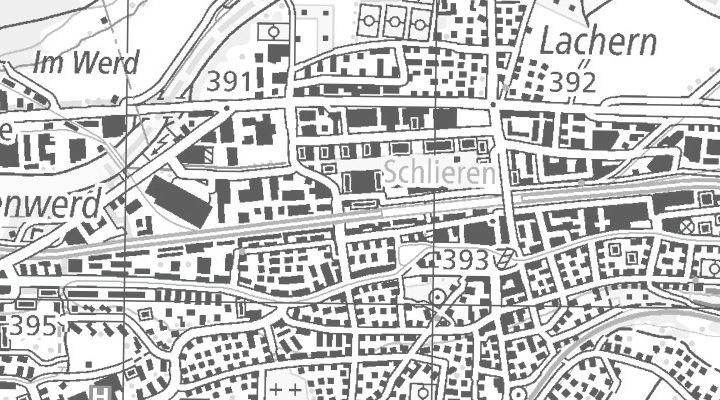 Kartenausschnitt: Wiesenstrasse 17, 8952 Schlieren