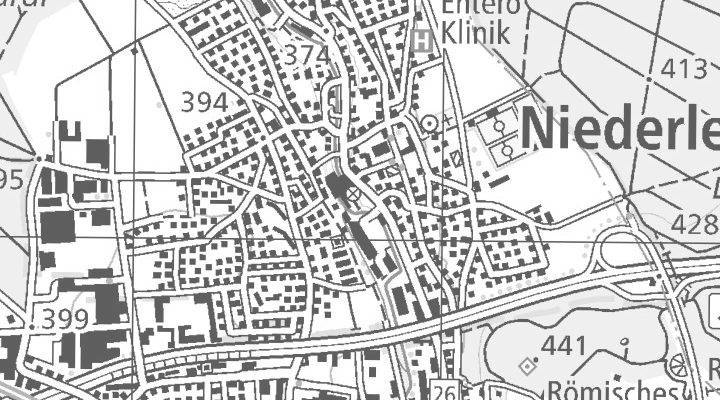 Kartenausschnitt: Lenzburgerstrasse 2, Hetex Areal Gebäude 8, 5702 Niederlenz