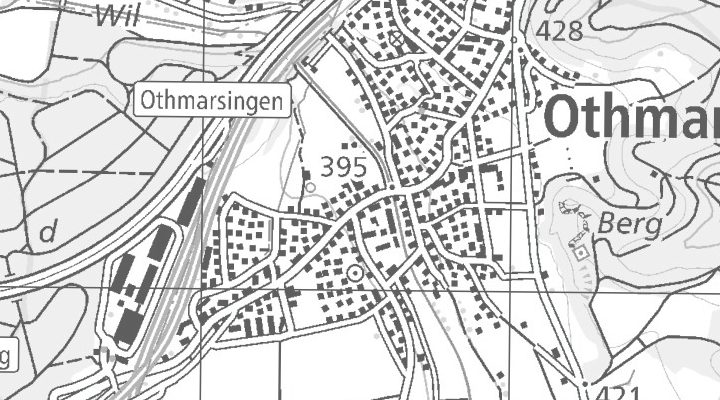 Kartenausschnitt: Lenzburgerstrasse 6, 5504 Othmarsingen