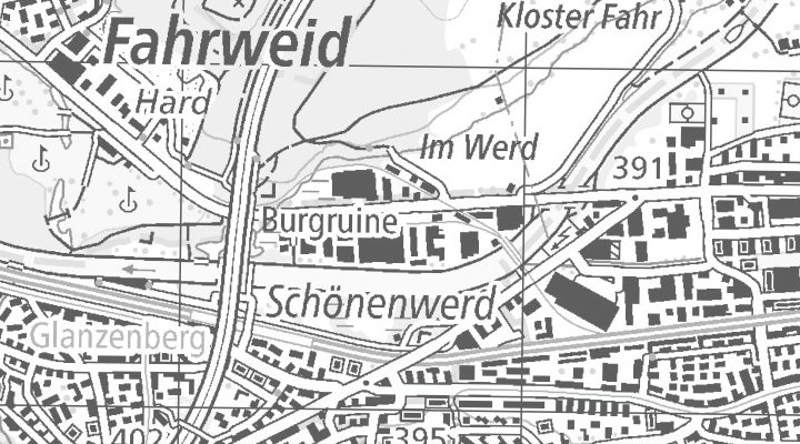 Kartenausschnitt: Giessenstrasse 7, 8953 Dietikon