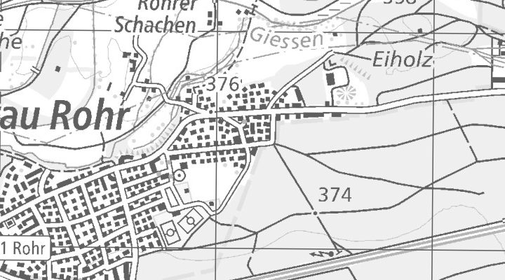 Kartenausschnitt: Hinterdorfstrasse 21, 5032 Aarau
