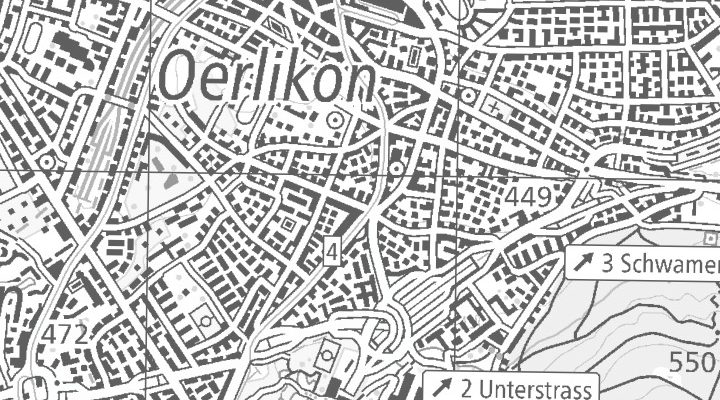Kartenausschnitt: Berninastrasse 46, 8057 Zürich
