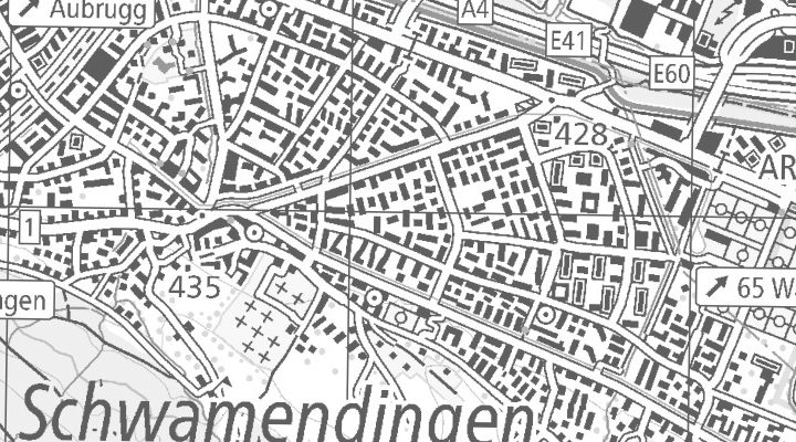 Kartenausschnitt: Glattstegweg 7, 8051 Zürich