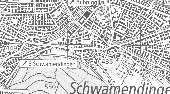 Kartenausschnitt: Winterthurerstrasse 457, 8051 Zürich