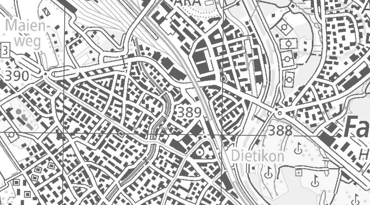 Kartenausschnitt: Neumattstrasse 7, 8953 Dietikon