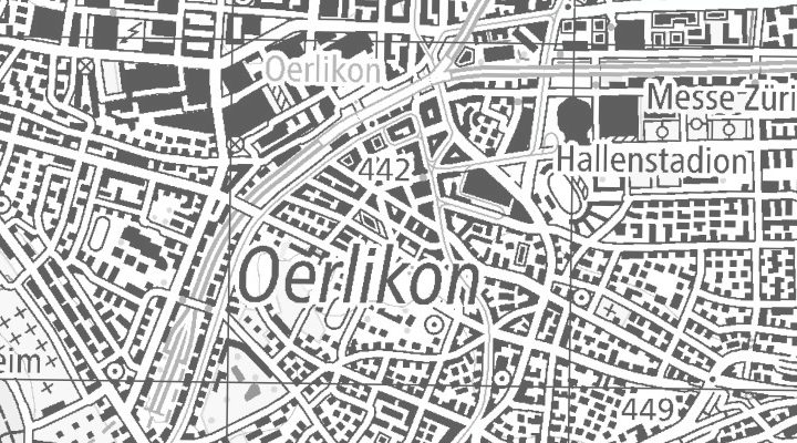 Kartenausschnitt: Baumackerstrasse 24, 8050 Zürich