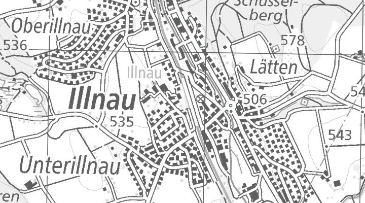 Kartenausschnitt: Am Dorfbach 32, 8308 Illnau