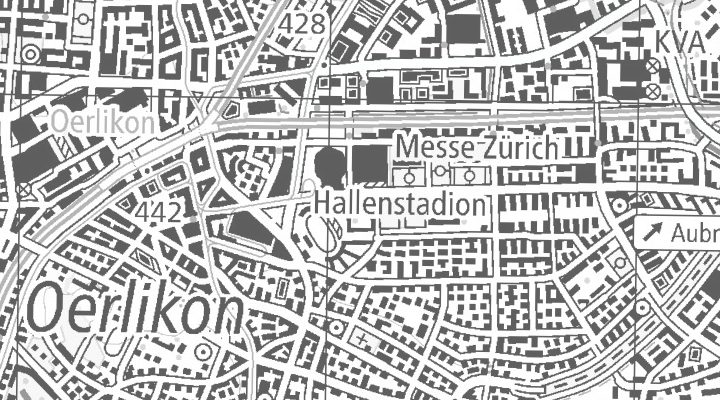 Kartenausschnitt: Wallisellenstrasse 48, 8050 Zürich