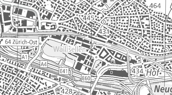 Kartenausschnitt: Im Buchenpark 3, 8304 Wallisellen