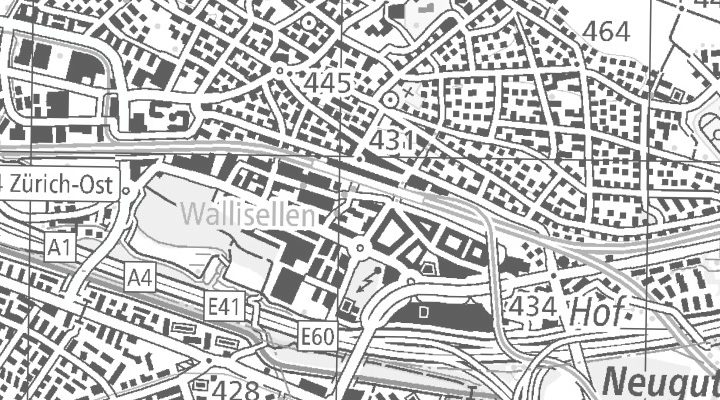 Kartenausschnitt: Richtistrasse 17, 8304 Wallisellen