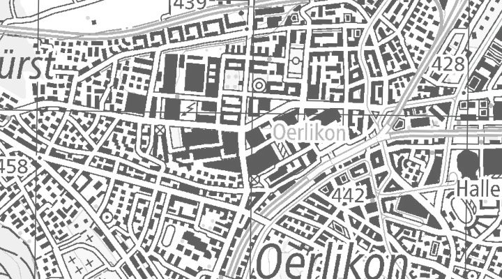 Kartenausschnitt: Birchstrasse 160, 8050 Zürich