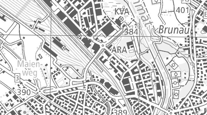 Kartenausschnitt: Allmendstrasse 25, 8953 Dietikon