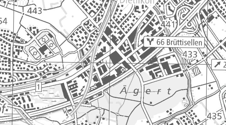 Kartenausschnitt: Industriestrasse 28, 8305 Dietlikon