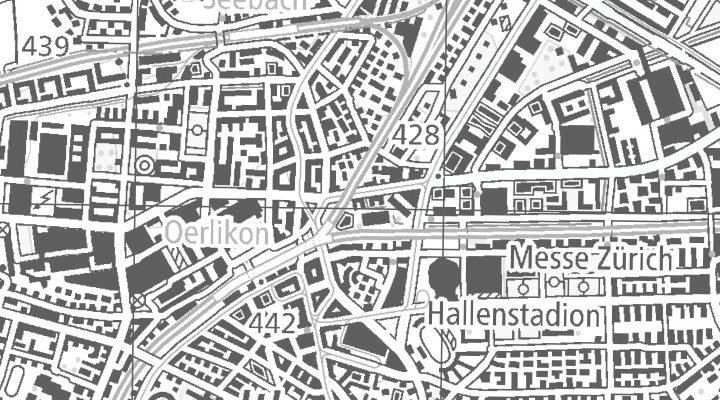 Kartenausschnitt: Binzmühlestrasse 15, 8050 Zürich