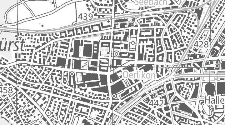 Kartenausschnitt: Birchstrasse 180, 8050 ZH Zürich