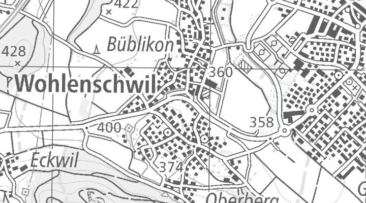 Kartenausschnitt: Dorfstrasse 4, 5512 Wohlenschwil