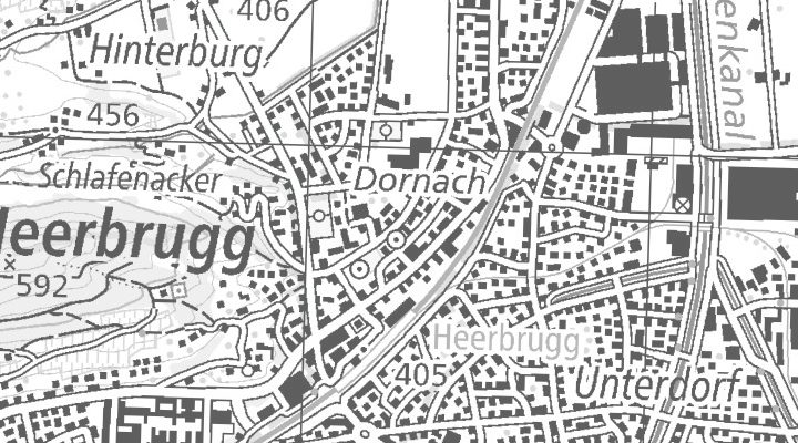 Kartenausschnitt: Rosenbergsaustrasse 8, 9435 Heerbrugg