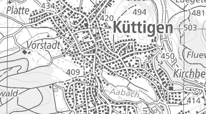 Kartenausschnitt: Wasserfluestrasse 10, 5024 Küttigen