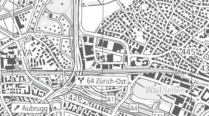 Kartenausschnitt: Birgistrasse 7, 8304 Wallisellen