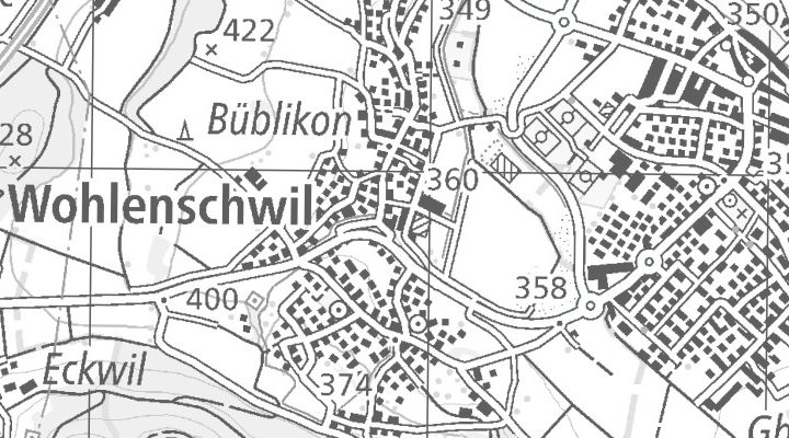 Kartenausschnitt: Dorfstrasse 4, 5512 Wohlenschwil