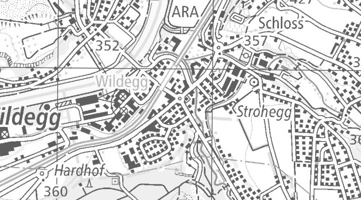 Kartenausschnitt: Talstrasse 13, 5103 Wildegg