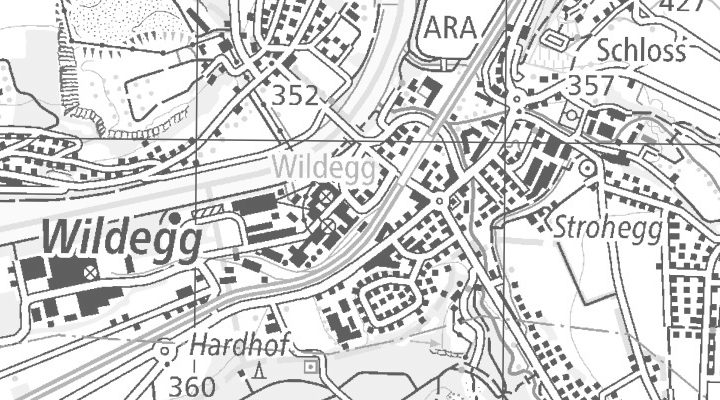 Kartenausschnitt: Talstrasse 13, 5103 Wildegg