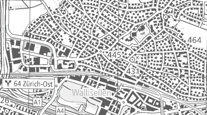Kartenausschnitt: Bahnhofstrasse 6, 8304 Wallisellen